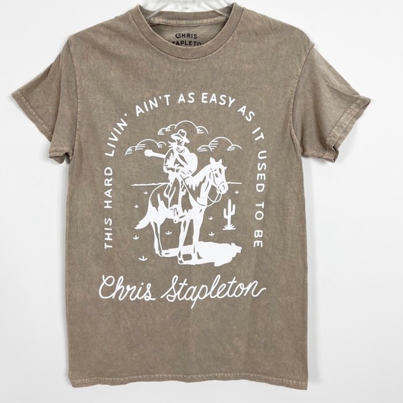 Tops | Chris Stapleton Shirt This Hard Lovin Aint As Easy As It Used To ...